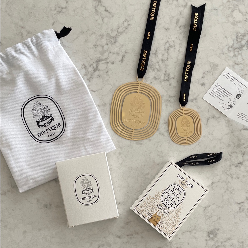 Diptyque Holiday Ornament Set in Bag